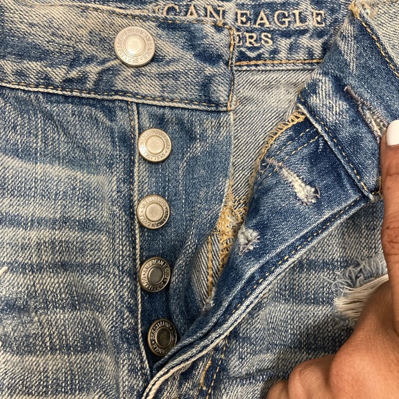 American Eagle Vintage Festival Hi-Rise Shorts Size 00 - Picture 3 of 6